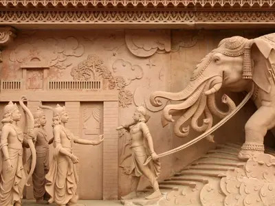Akshardham's Gajendra Peeth Photo