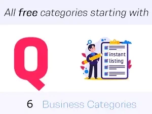 Free Business Listing categories starting with Q
